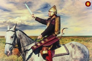 Festival equestrian martial arts &quot;Scythians&quot;